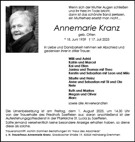 Annemarie Kranz