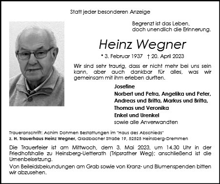 Heinz Wegner