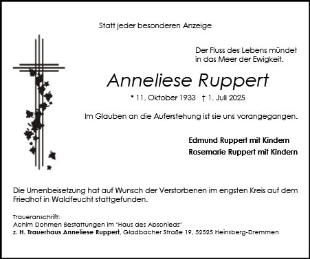 Anneliese Ruppert
