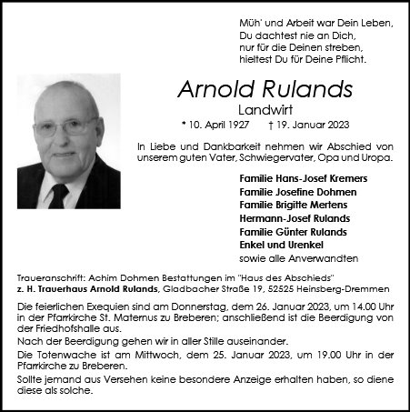 Arnold Rulands