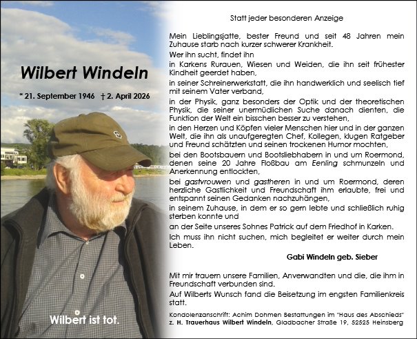 Wilbert Windeln
