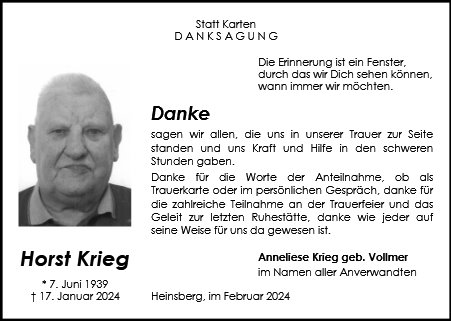 Horst Krieg