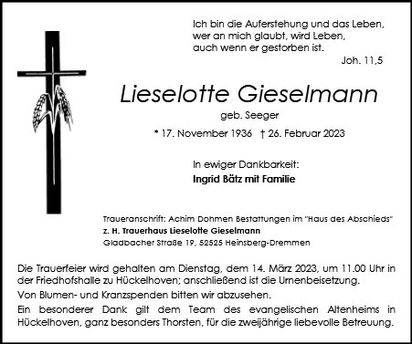 Lieselotte Gieselmann