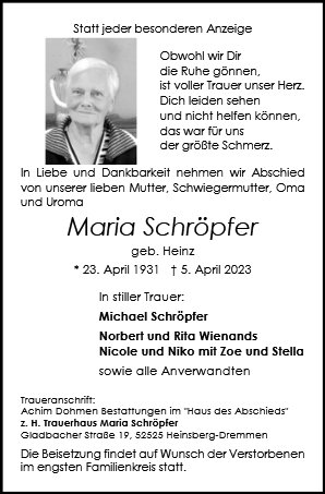 Maria Schröpfer