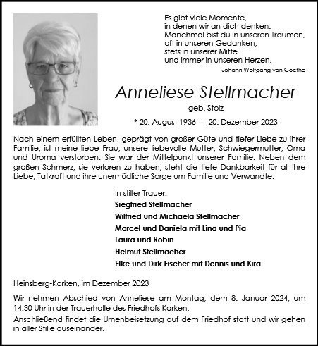 Anneliese Stellmacher