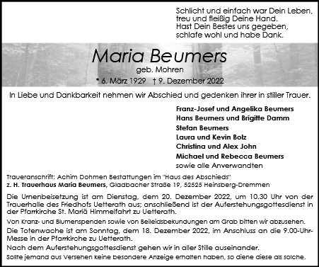 Maria Beumers