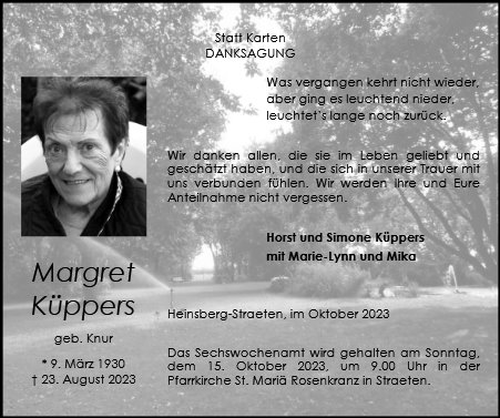 Margret Küppers