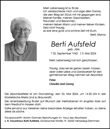Berti Aufsfeld