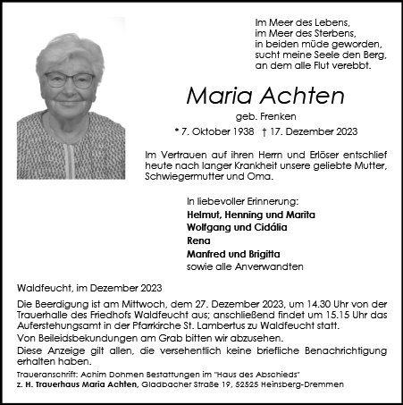 Maria Achten