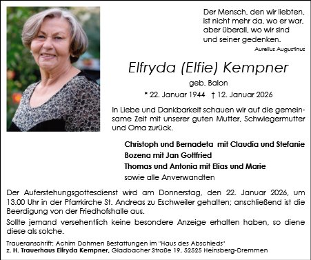 Elfryda Kempner