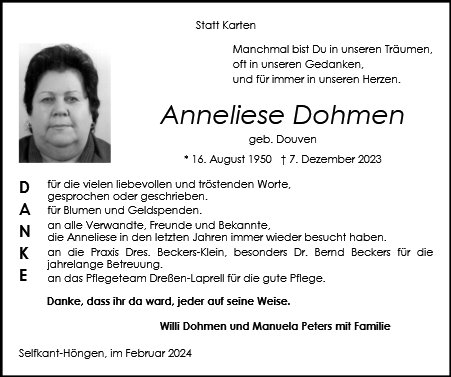 Anneliese Dohmen