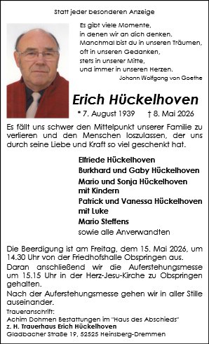 Erich Hückelhoven