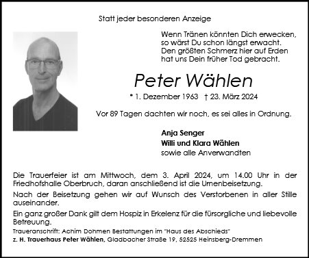 Peter Wählen