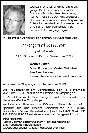 Irmgard Rütten