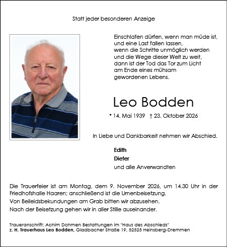 Leo Bodden