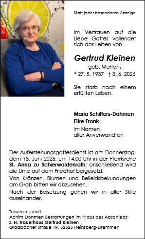 Gertrud Kleinen