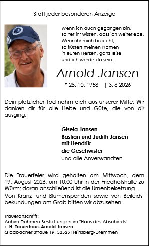 Arnold Jansen
