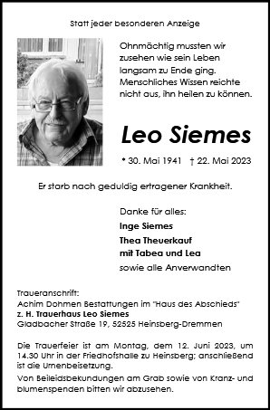 Leo Siemes