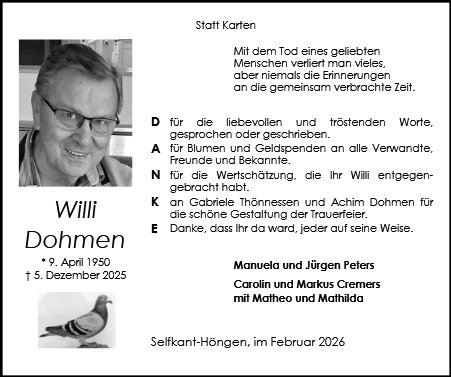 Willi Dohmen