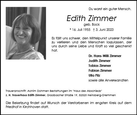 Edith Zimmer