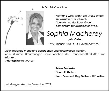 Sophia Macherey