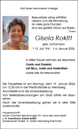 Gisela Rokitt