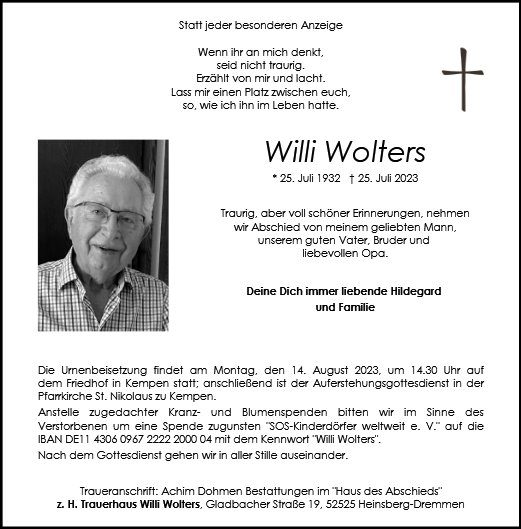 Willi Wolters