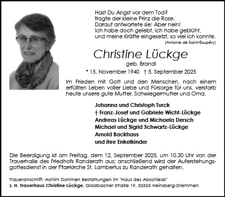 Christine Lückge
