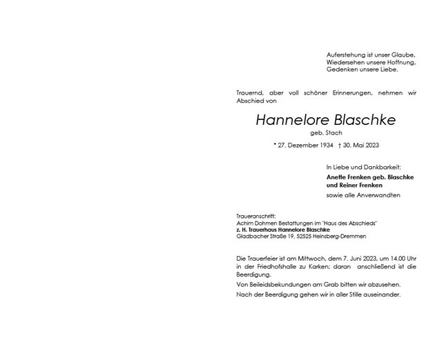 Hannelore Blaschke