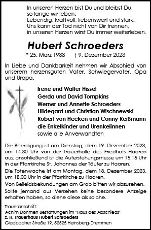 Hubert Schroeders
