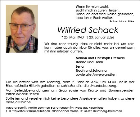 Wilfried Schack