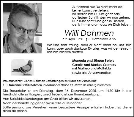 Willi Dohmen