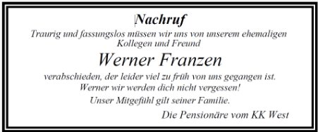 Werner Franzen