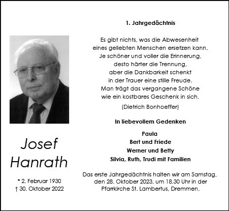 Josef Hanrath