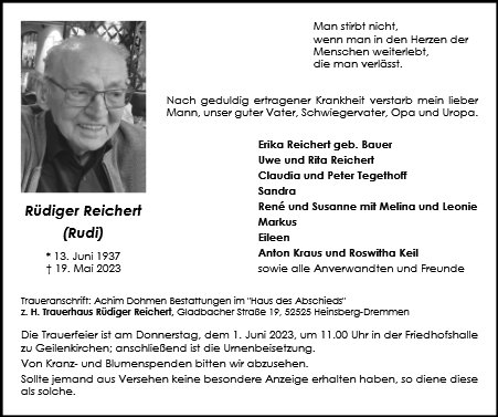 Rüdiger Reichert