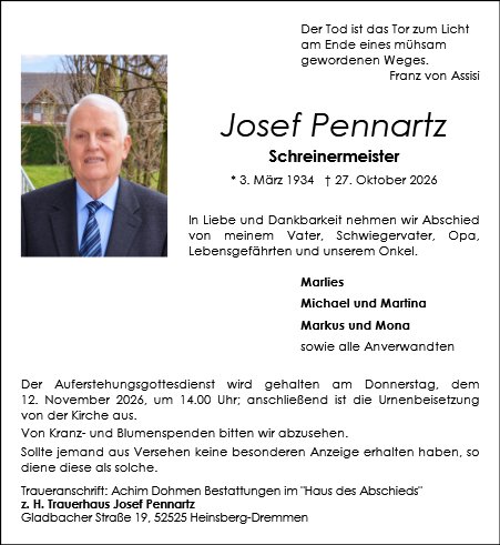 Josef Pennartz