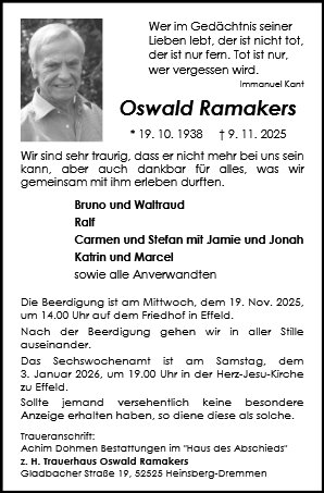 Oswald Ramakers
