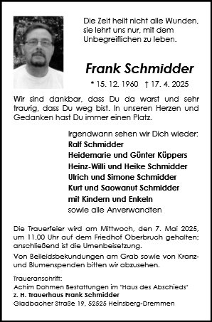 Frank Schmidder