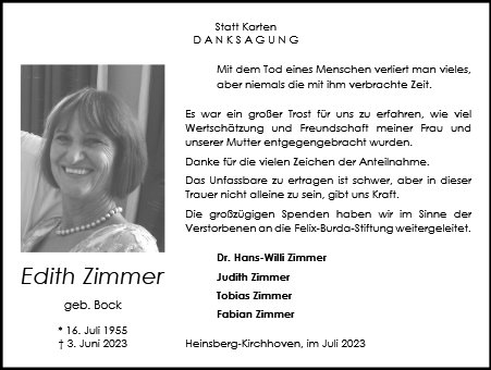 Edith Zimmer