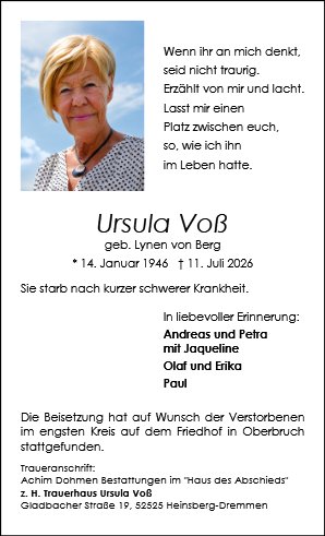 Ursula Voß