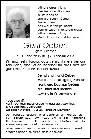 Gerti Oeben