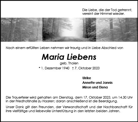 Maria Liebens