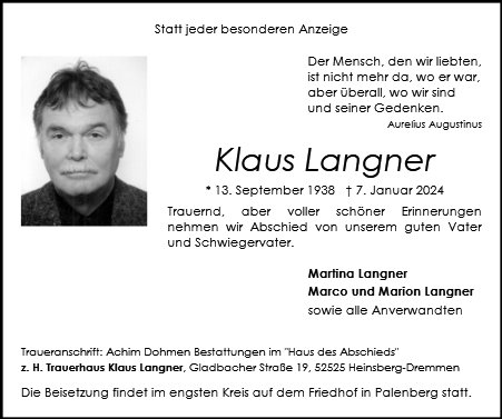 Klaus Langner