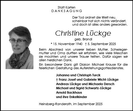 Christine Lückge