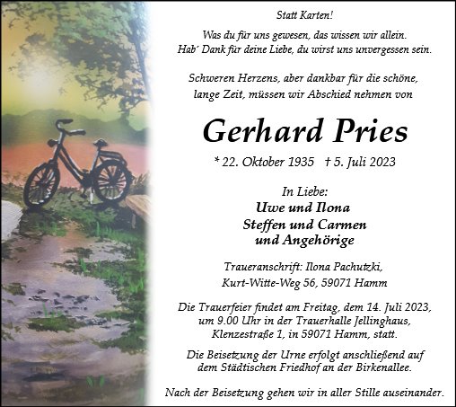 Gerhard Pries
