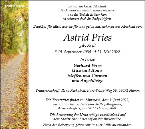 Astrid Pries