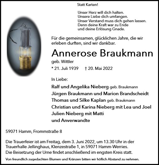 Anna Rose Braukmann