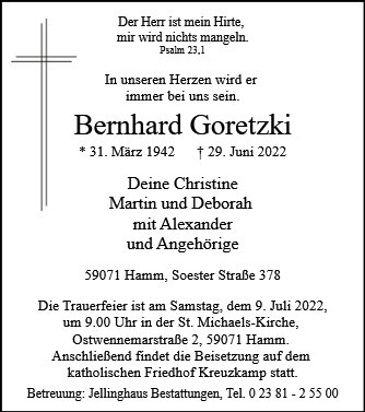 Bernhard Goretzki