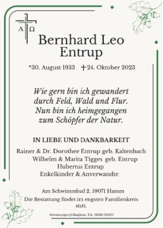 Bernhard Entrup