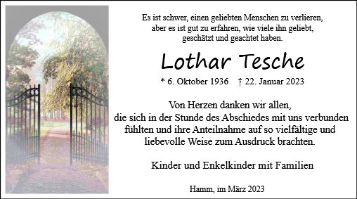 Lothar Tesche